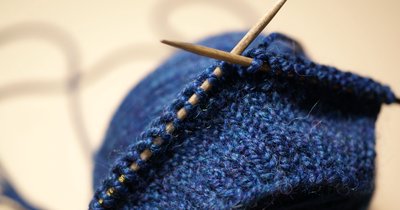 Bumerangferse stricken für Anfänger: Anleitung